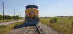 UP 5767 Lead Locomotive of 4 Brand New C44ACM's  Head On Photo. 